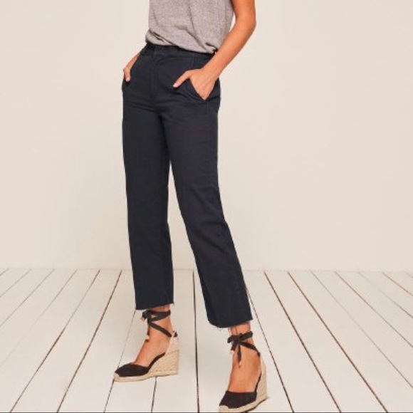 reformation work pant